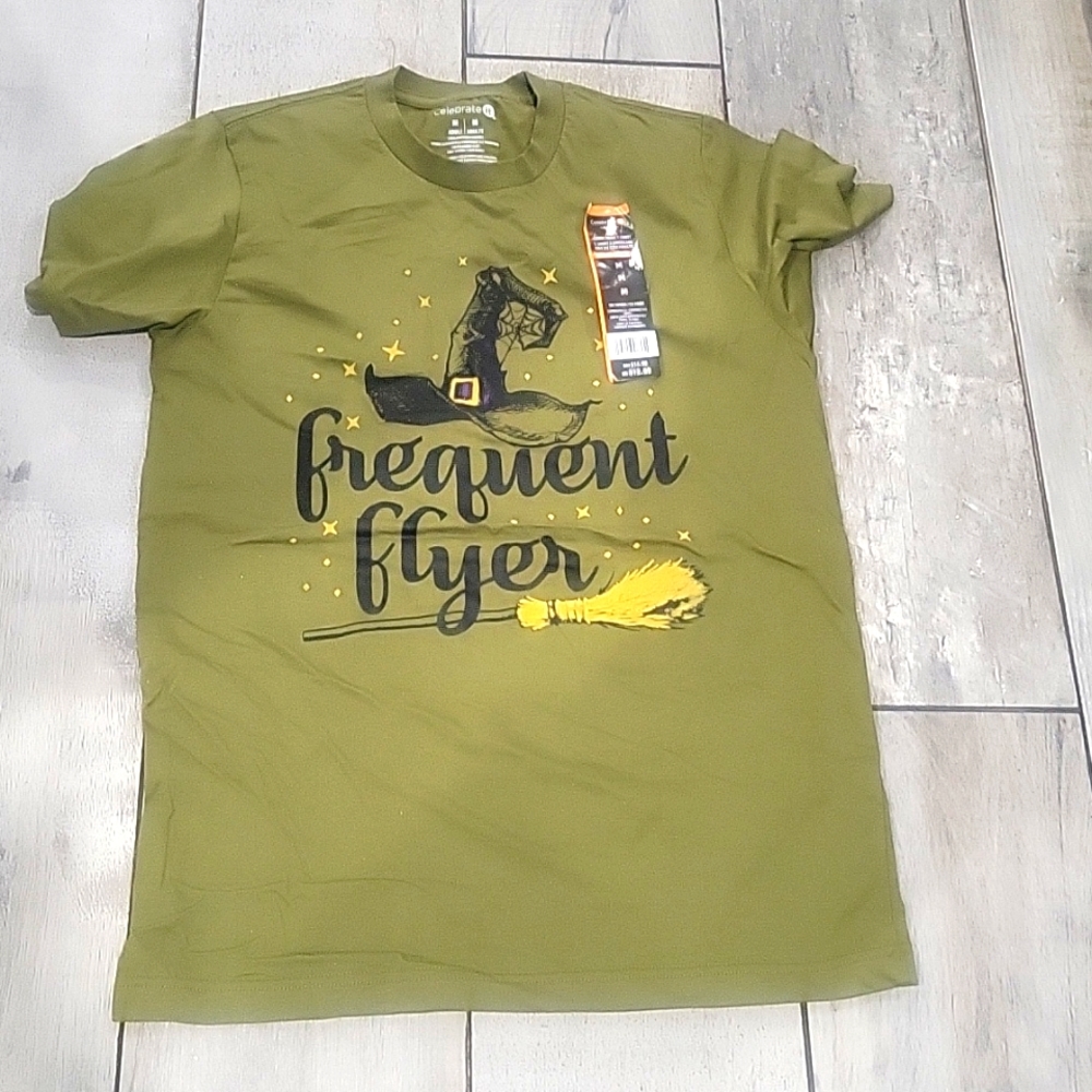 Celebrate it olive tshirt  size medium #13